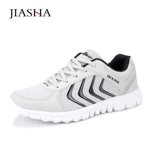 2020 new fashion hot breathable mesh men shoes lace-up comfortable casual