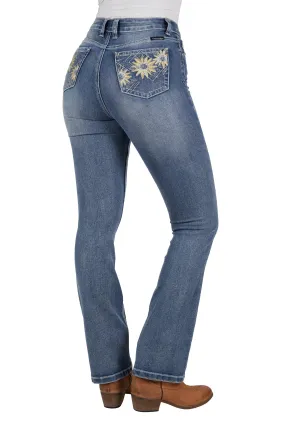 Amy High Rise Boot Cut Jean