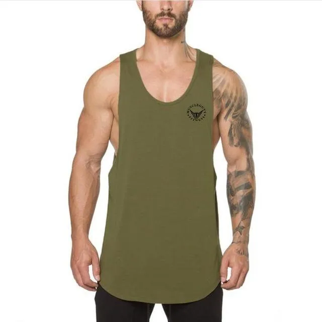 Bodybuilder Muscle Casual Tank Top