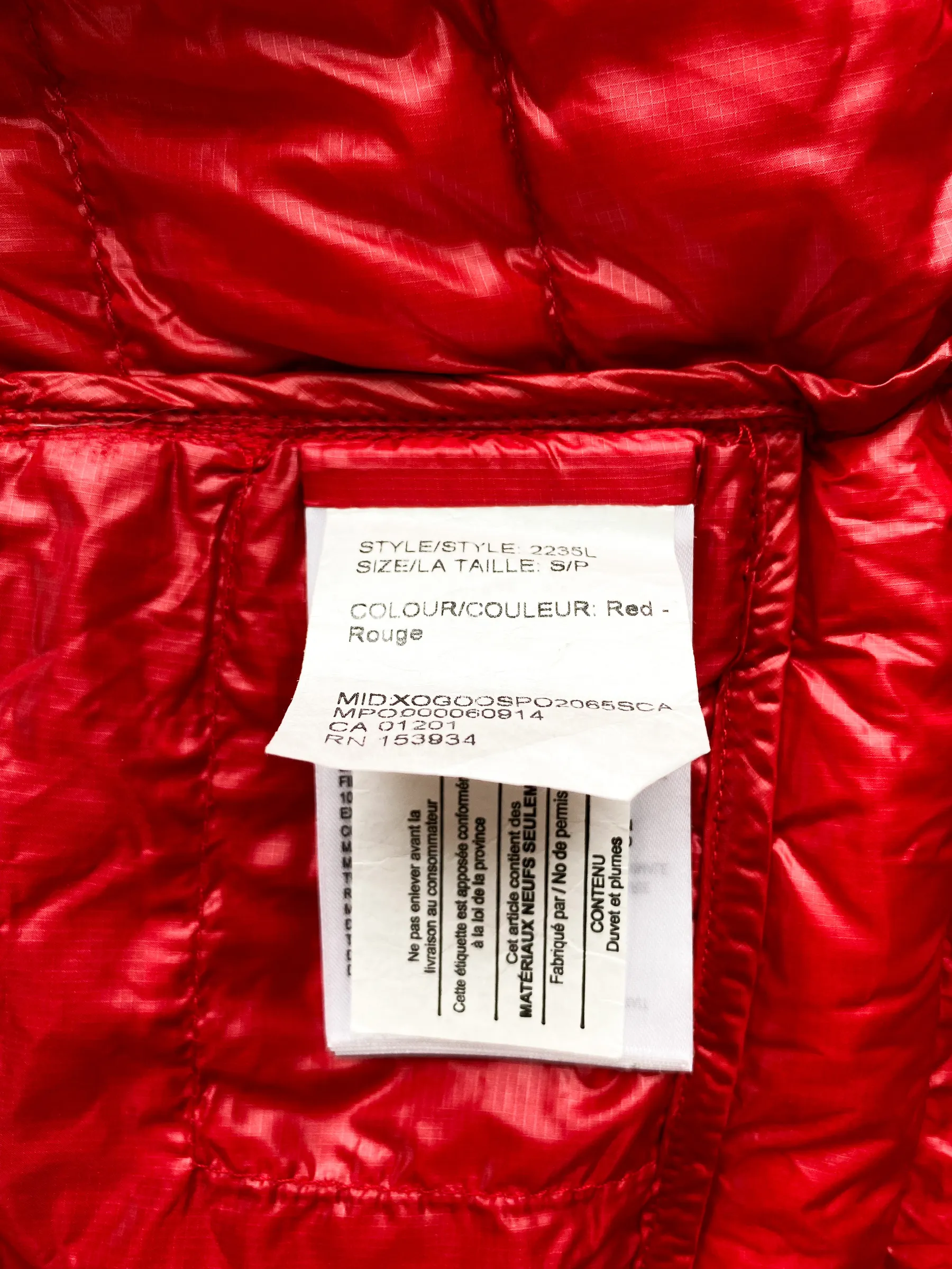 Canada Goose Red Cypress Women's Jacket