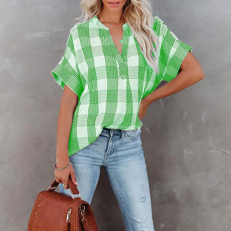 Casual Short Sleeve Wholesale Tops For Women