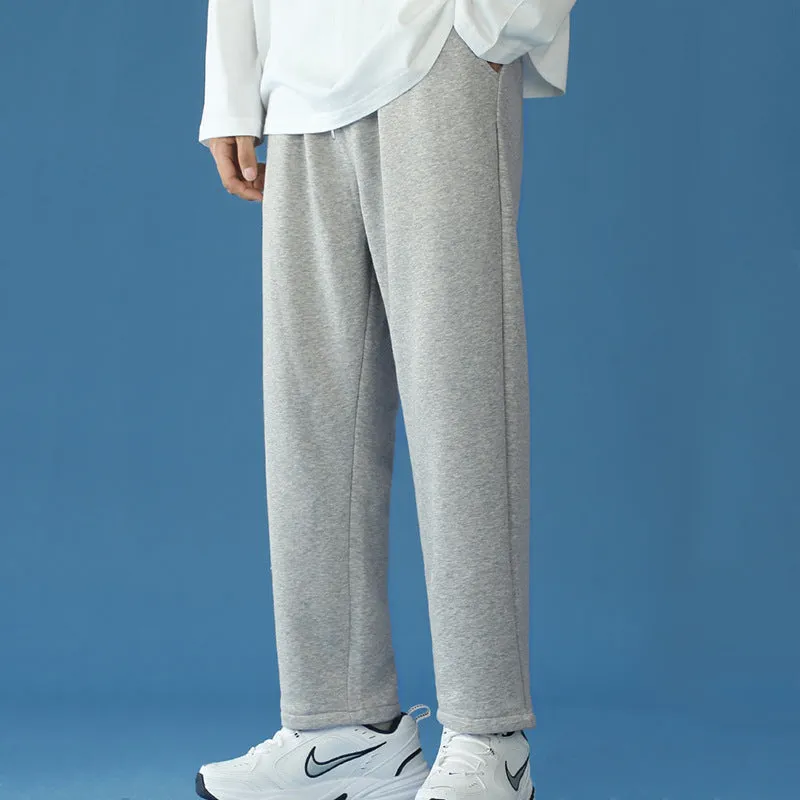 Casual Wide-leg Loose-fitting Straight-leg Sweatpants