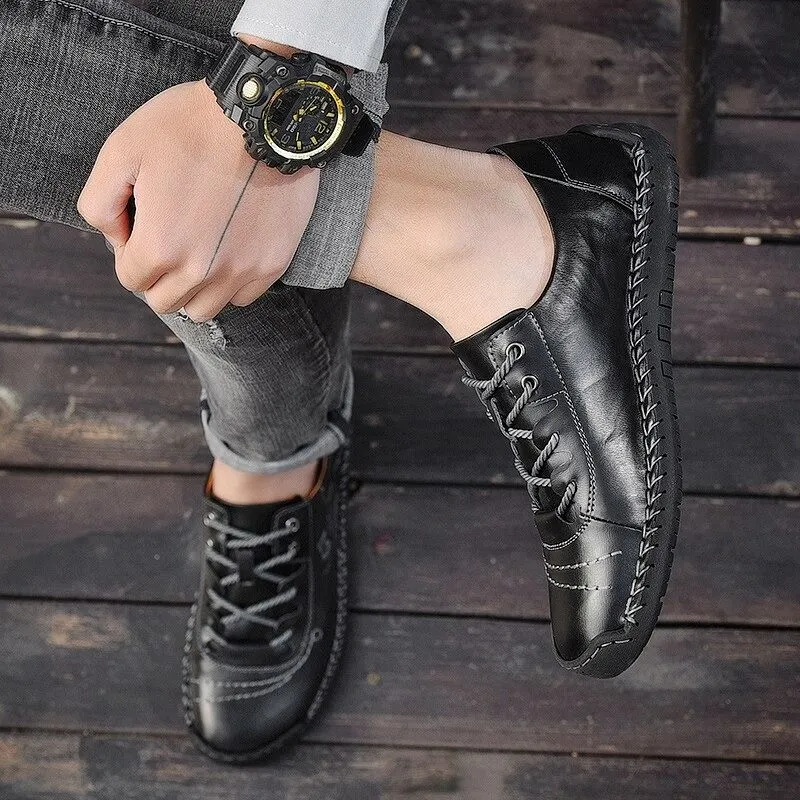 Comfortable Leather Men's Casual Shoes