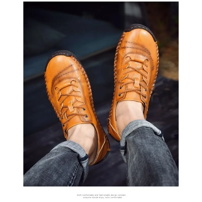 Comfortable Leather Men's Casual Shoes