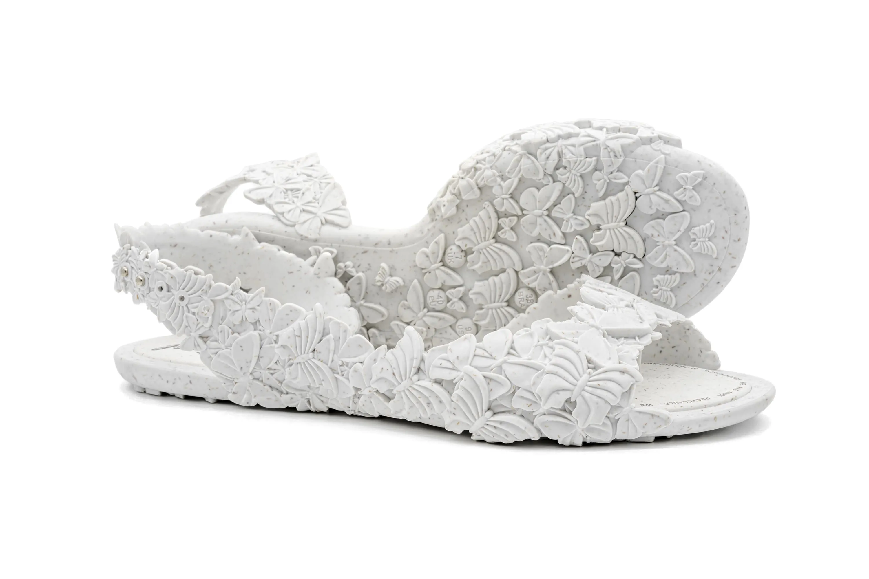 FLEXI Butterfly White Sandal