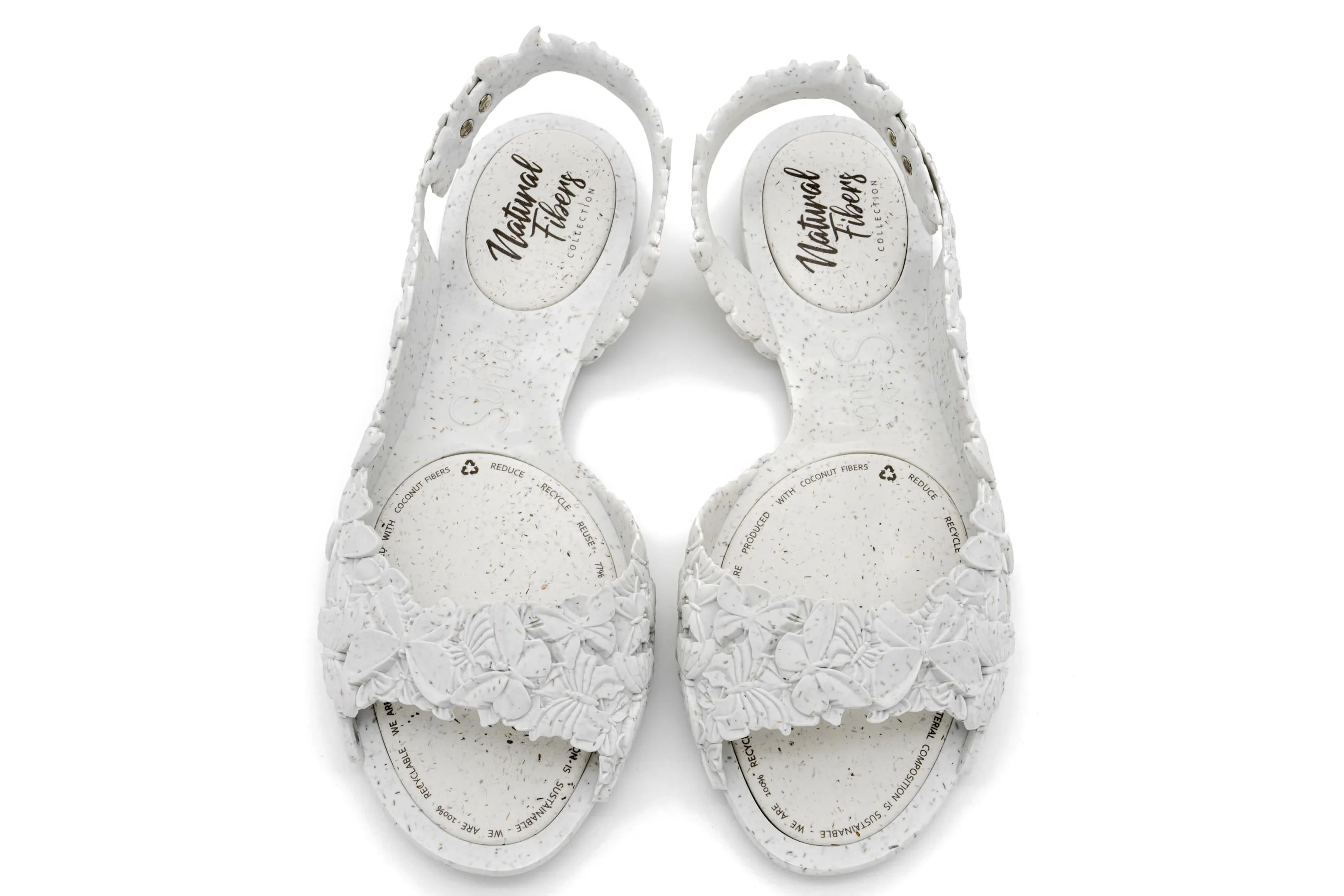 FLEXI Butterfly White Sandal