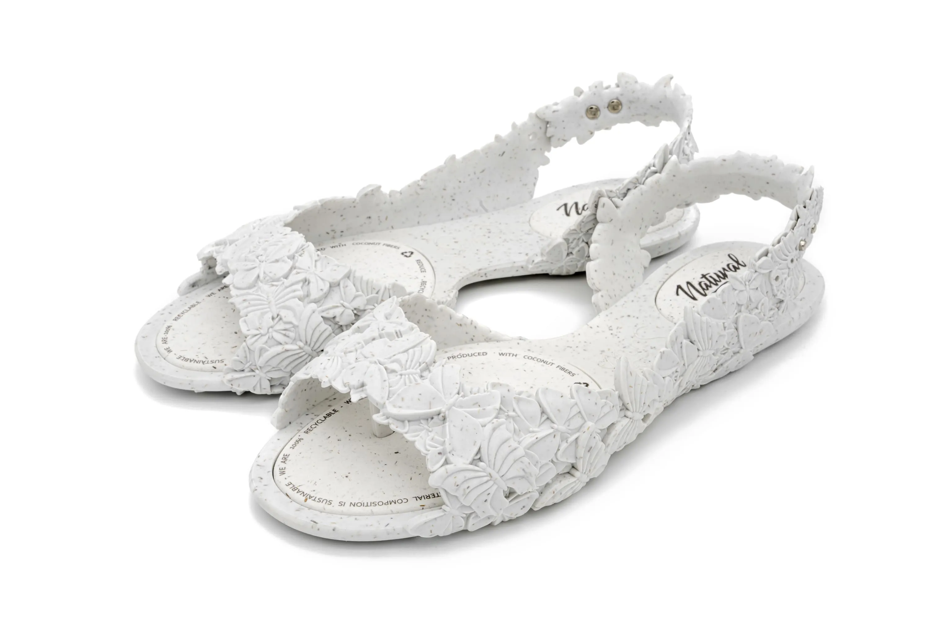 FLEXI Butterfly White Sandal