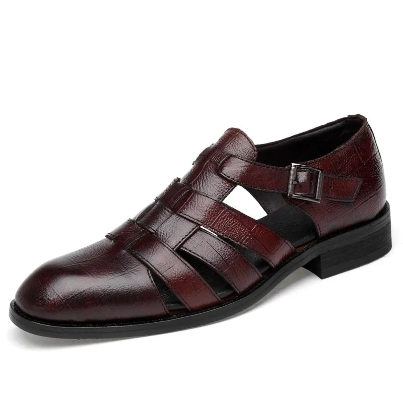 Formal Men's Comfortable Buckle Shoes