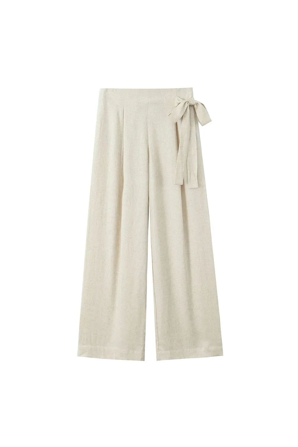 'Freya' Versatile Wide-Leg Wrap Style Casual Pants