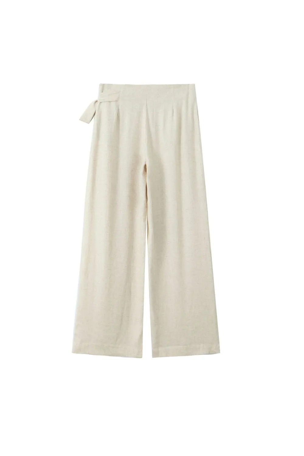 'Freya' Versatile Wide-Leg Wrap Style Casual Pants