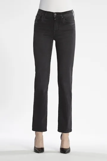 HANNAH Straight Skinny Fit Jeans black VT