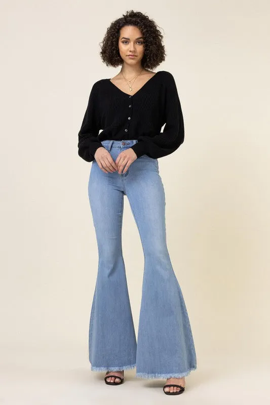 High Waisted Flare Jeans