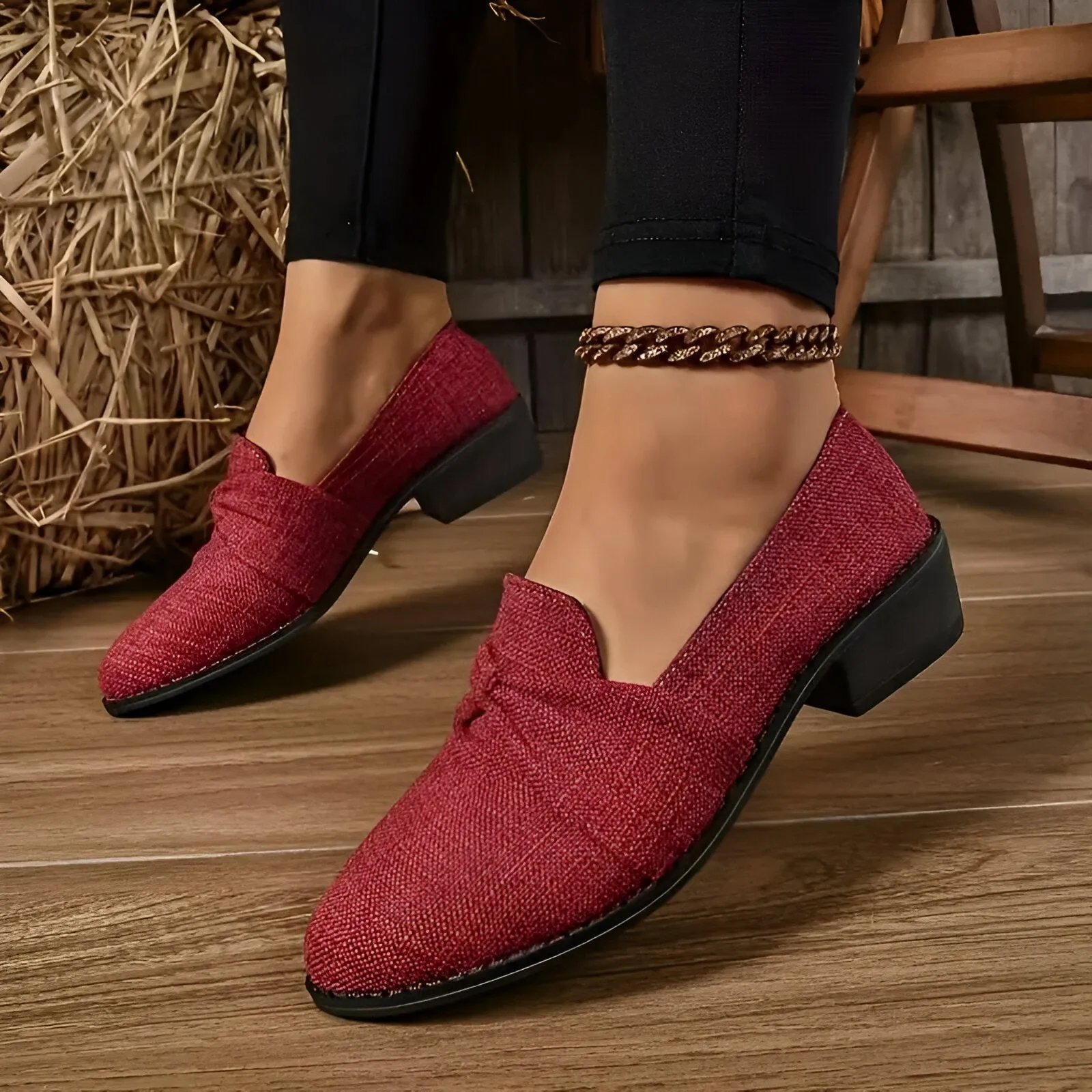 Ivyshape | Comfortable & Stylish Oxford Shoes With Bow Detail