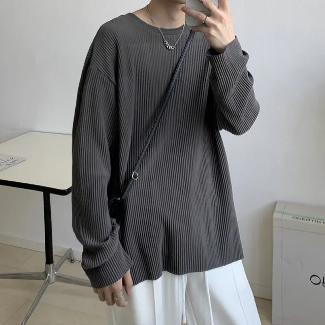 [Korean Style] 4 Colors Casual Loose-Fit T-shirts