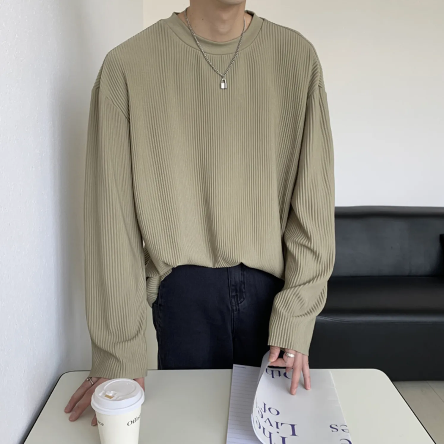 [Korean Style] 4 Colors Casual Loose-Fit T-shirts