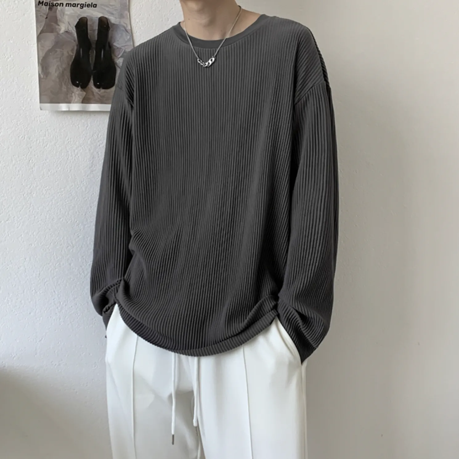 [Korean Style] 4 Colors Casual Loose-Fit T-shirts