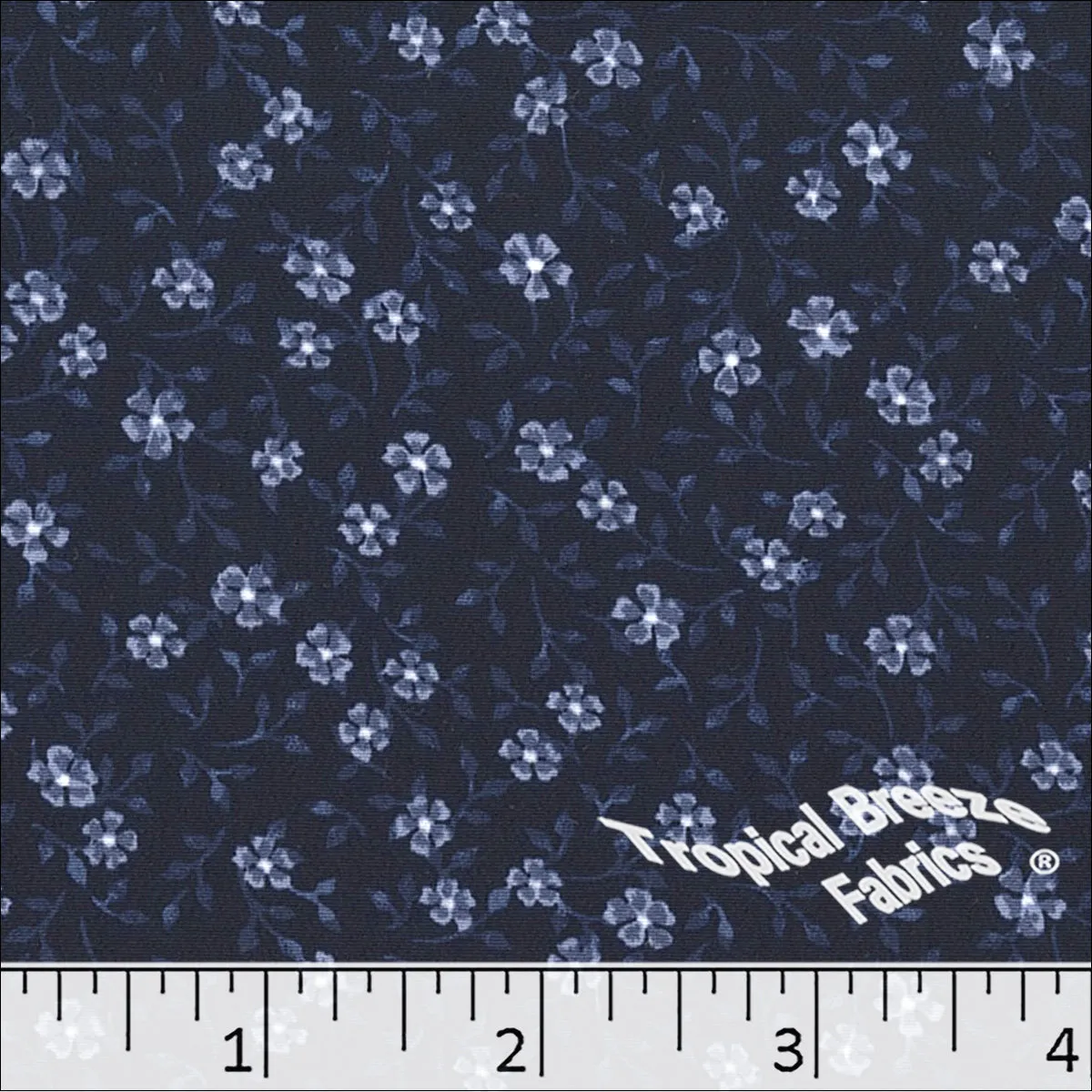 Koshibo Floral Print Polyester Dress Fabric 048334