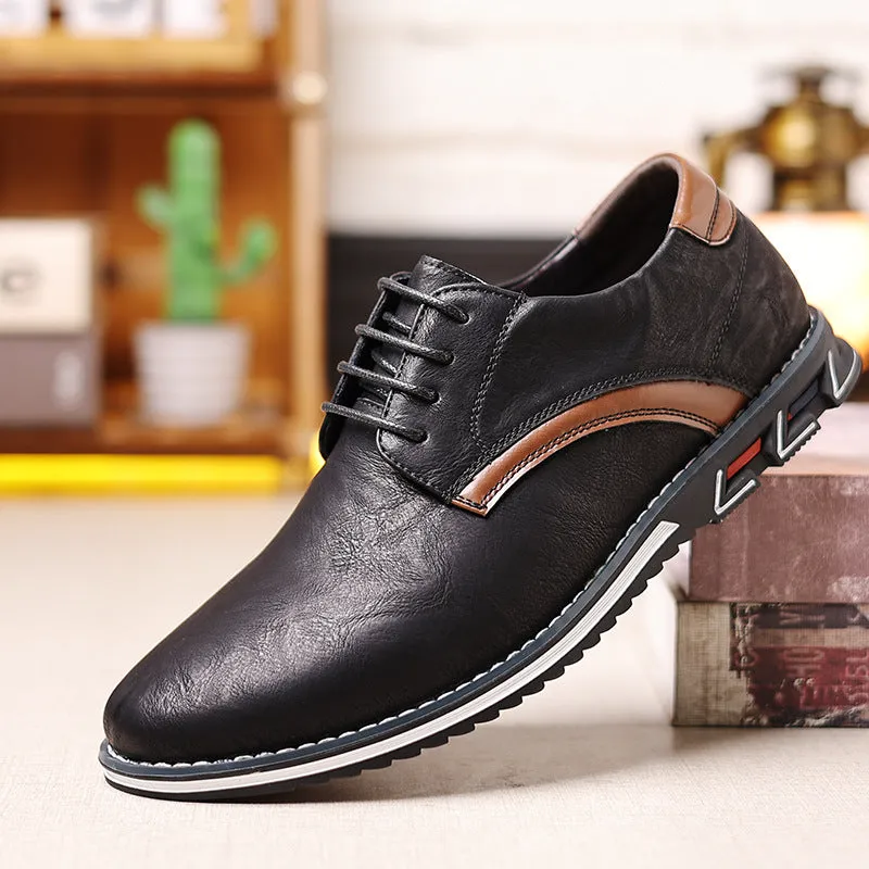 Men's Fashion Comfortable Walking Office Leather Shoes