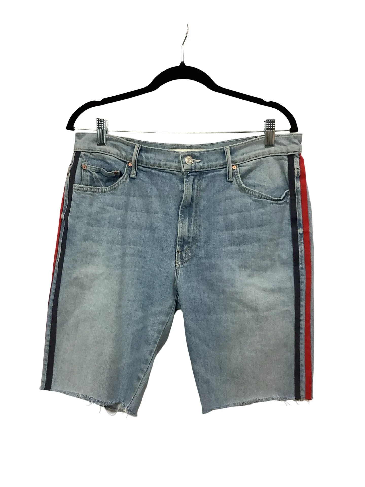 Mother Shorts Jean High Rise Bermuda Blue Size: M, 29, 8