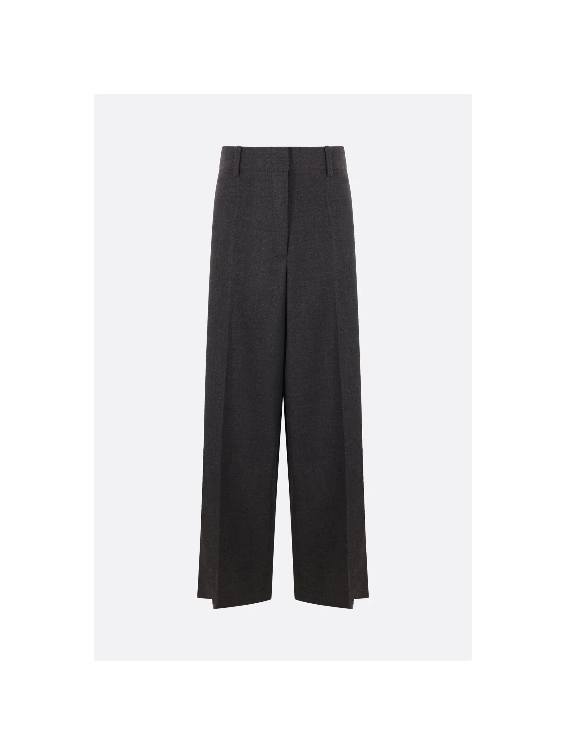 Palazzo Wool Trousers