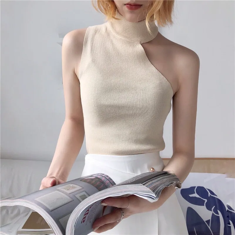 #PB Knitted Off Shoulder Top