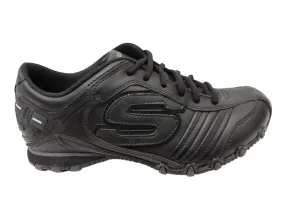 Skechers Womens Bikers Comfortable Lace Up Shoes