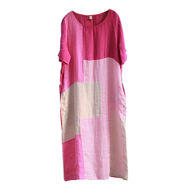 Summer Loose Dresses Long Shift Women Dresses MDYP9753