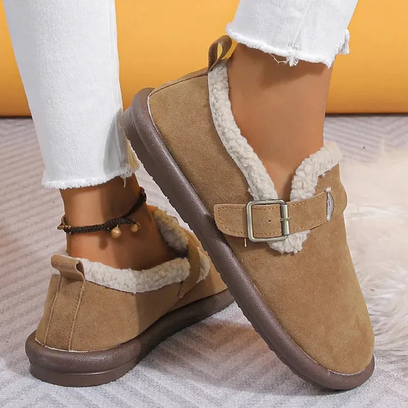 Warm Comfortable Flat Shoes