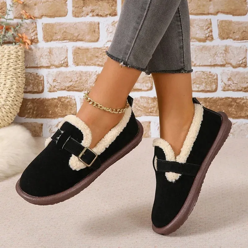 Warm Comfortable Flat Shoes