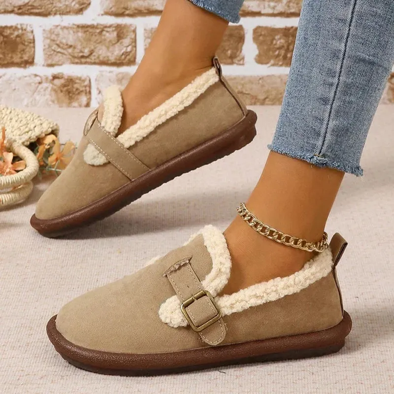 Warm Comfortable Flat Shoes