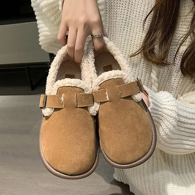 Warm Comfortable Flat Shoes