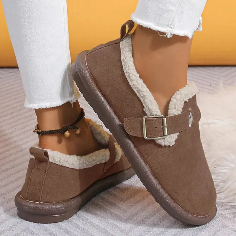 Warm Comfortable Flat Shoes