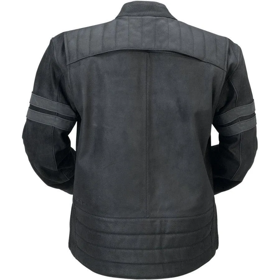 Z1R Remedy Leather Jacket - Black